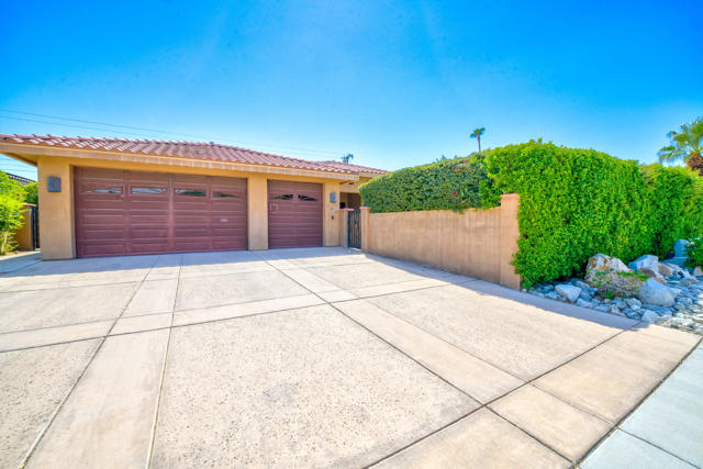 Large 4-Car Attached Garage