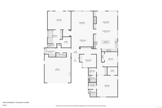Detail Gallery Image 45 of 63 For 5226 Candlelight St, Oceanside,  CA 92056 - 3 Beds | 3/1 Baths