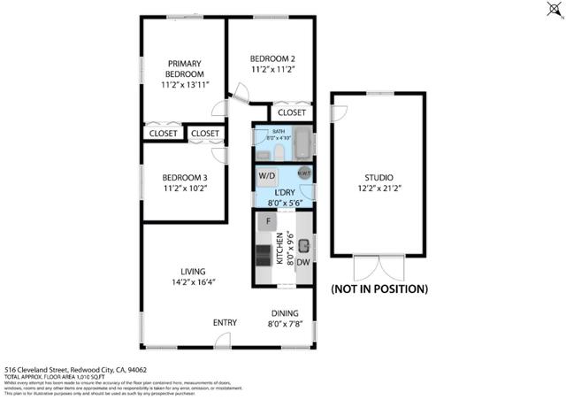 516 Cleveland Street, Redwood City CA: https://media.crmls.org/mediaz/c00487b8-c002-438c-8499-790173e0085e.jpg