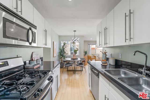 Kitchen Opens Out to Dining