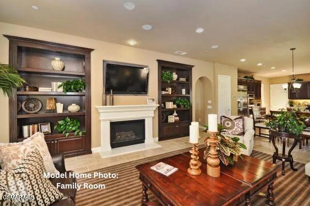 Model Home Photo Family Room