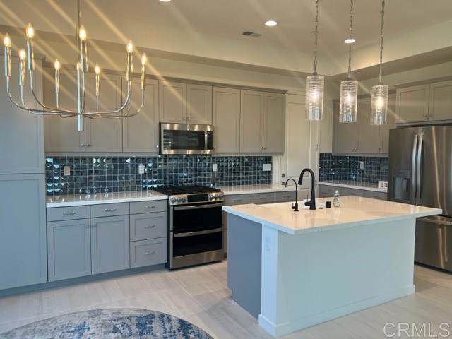 NEW CONSTRUCTION former model - Less than 1 miles from CSUSM! This beautiful 2 story home features:  - 2 car attached garage - In unit full size washer and dryer  - Stainless steel appliances  - Quartz counter tops  - Tile flooring / carpet in bedrooms - Solar  - Partially furnished  - Small backyard space  Quality local schools elementary through university and quick commutes to business centers and the Marine Corp Air Station Miramar make the new construction homes in Townsend at Mission Circle an ideal home base for your active life!  Nestled in the foothills of northern San Diego County, discover your new dream home in the community of Townsend at Mission Circle! Just 45 minutes north of downtown San Diego via the 78, 5 and 15 freeways, the single-family home in this community offers easy access to both beach life and the city scene, while enjoying San Marcos' small-town vibe and rich recreational programs  Available June 5th! Rent $5,350 / month with $5,350 security deposit. Pets welcomed! $100 pet rent per pet. Tenants pay for all utilities and renters' insurance. 12-month lease, must have good credit and 2.5x monthly rent via verifiable income. $35 Application fee