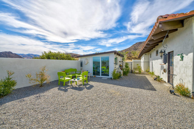 Pathway To Pool House