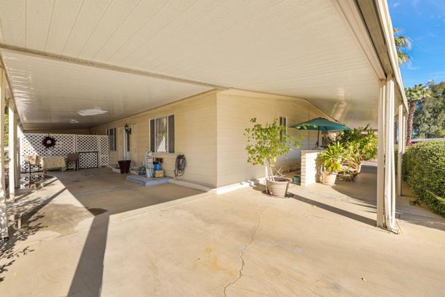 Carport side of home