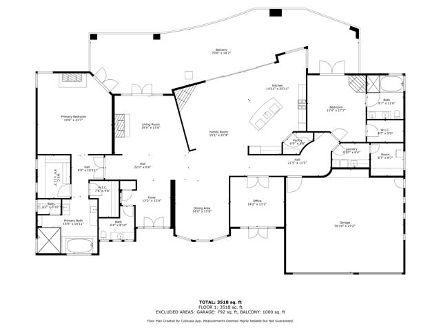 Main House Floorplan