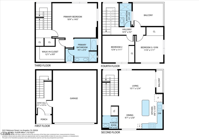 Detail Gallery Image 15 of 15 For 3221 W Robinson Lane Ln, Los Angeles,  CA 90026 - 3 Beds | 2/1 Baths