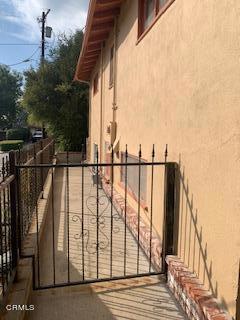 South side of house-entrance to basement