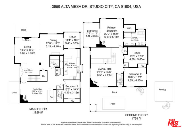 3959 Alta Mesa Drive, Studio City, California 91604, 4 Bedrooms Bedrooms, ,4 BathroomsBathrooms,Single Family Residence,For Sale,Alta Mesa,24403799
