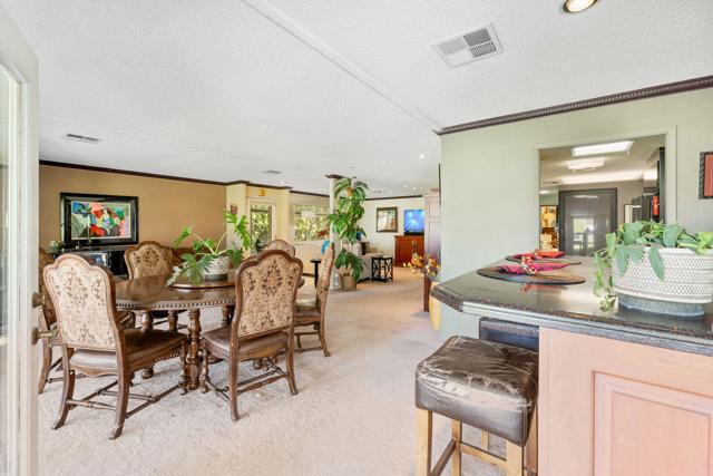 Living Room viewed from back patio doors