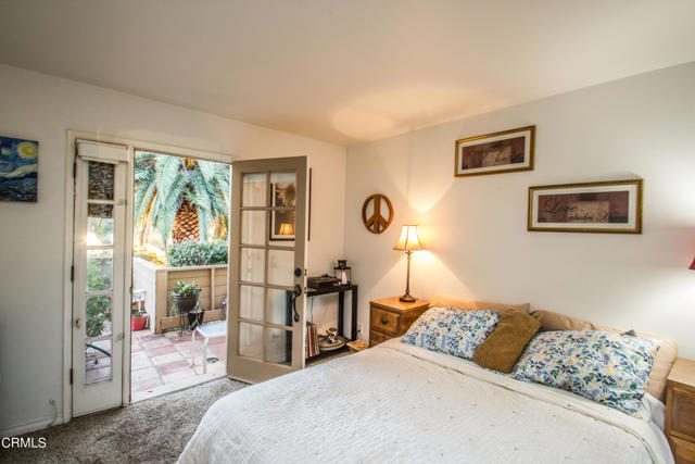 Primary Bedroom with Patio Entrance