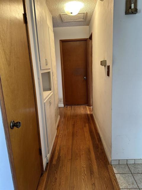 Hallway has attic access