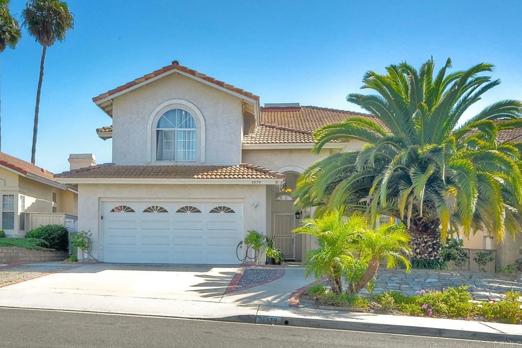 Lovely 2 story home with SOLAR in the Belaire Community of Rancho Del Oro with gorgeous panoramic views creating a peaceful privacy. Zero electric Bill!!  This 5 bedroom home includes a large office and 1 full bathroom and bedroom with walk in closet on the first floor, which make this home so desirable. Natural light fills the home with many windows and a skylight, a large living room with vaulted ceiling, an adjoining dining area that looks out to the expansive view and family room with a fireplace next to the kitchen. The bright kitchen has a center island sink with newer on trend quartz countertops and new cabinets.  It is equipped with newer real hard wood floors and tile throughout the home, ceiling fans, SOLAR, Washer/Dryer and an oversized 2 car garage. Dog friendly home with additional deposit. Close to the freeway, Mira Costa, restaurants and shopping.