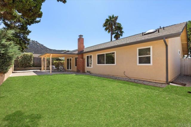 This is to show how the house would look like with grass.