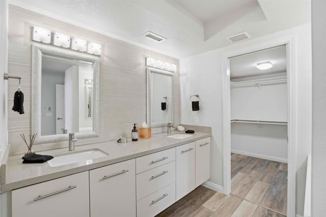 Large walk in closet