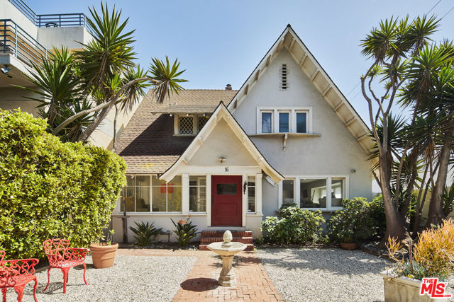 16 PARK Avenue Venice, California Extraordinary Venice Beach compound located steps from the pacific ocean at the very end of one of the most attractive walk streets in Venice. The main house, which is 4 bedrooms, 3 bathrooms and a loft, is an elegantly reimagined craftsman that was originally built in 1906 by Venice founder, Abbot Kinney. Tastefully upgraded & restored in 2006 by Venice architect Michael Hricak, it added all the modern conveniences, while maintaining the authenticity of the original craftsman style. An abundance of natural light hits you immediately as you walk through the front door, passing the original sun room. A large living room flows to the family room and kitchen. Four bedrooms upstairs, including a master with a loft and large rooftop deck, with brilliant unobstructed ocean views. Off the kitchen, multiple glass doors lead to the spacious back patio with a built-in BBQ, herb garden, and a modern 3 bedroom 3 bathroom two-story updated guest house. Other features include central AC & tankless water heaters in both homes, fully integrated security system and a wonderful four car garage with direct access to the property. Short walk to Main Street and Abbot Kinney Blvd, where you can experience some of the coolest and most delicious shops in all of California. PARKING FOR OPEN HOUSE WILL BE PROVIDED, PARKING LOT IS ACROSS FROM PROPERTY ON SPEEDWAY.