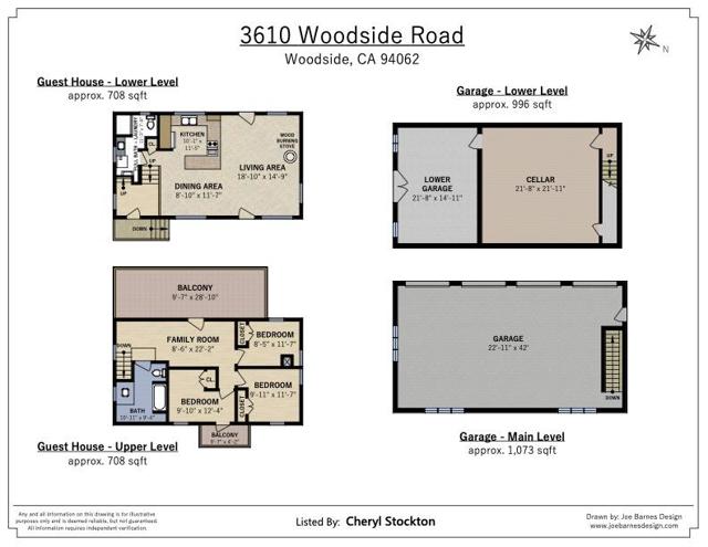 Image 56 of 57 For 3610 Woodside Road