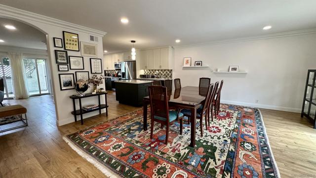 This could be a dining room/living room area
