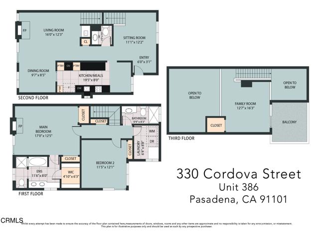 Detail Gallery Image 37 of 37 For 330 Cordova St #386,  Pasadena,  CA 91101 - 2 Beds | 2/1 Baths
