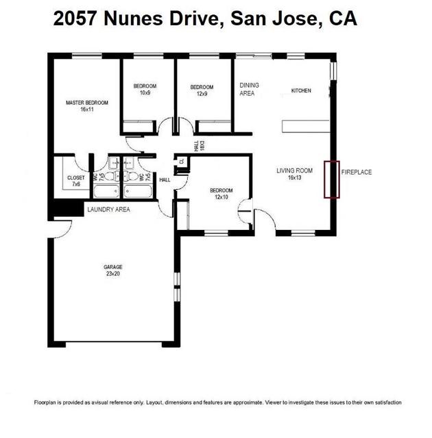2057 Nunes Drive, San Jose CA: https://media.crmls.org/mediaz/c8647d56-e9e6-429f-bb1f-400f8c5e4556.jpg