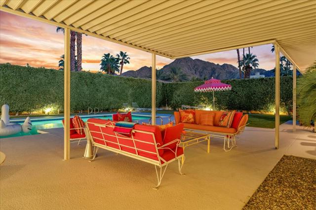 Patio at Twilight