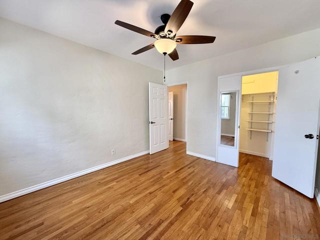 2nd Bedroom - complete with walk in closet