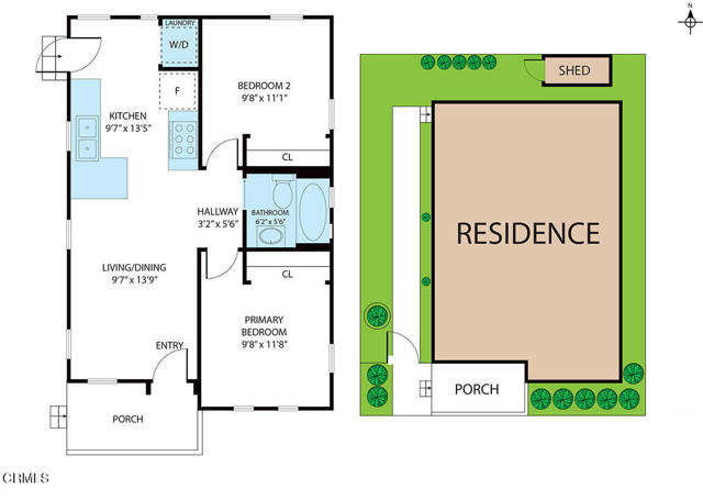 Detail Gallery Image 31 of 31 For 1047 E Brenner Pl, Long Beach,  CA 90813 - 2 Beds | 1 Baths