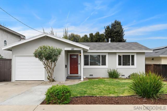 180 Fifth Avenue, Chula Vista, California 91910, 3 Bedrooms Bedrooms, ,2 BathroomsBathrooms,Single Family Residence,For Sale,Fifth Avenue,250020553SD