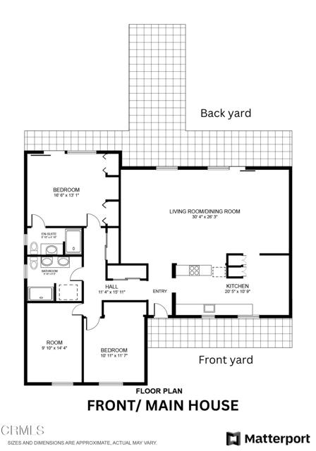 Main house FLOOR PLAN