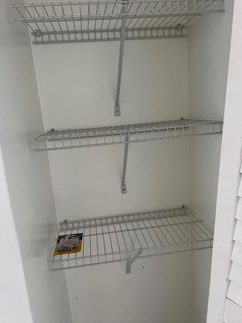 Hall closet