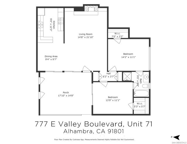 777 Valley Blvd, Alhambra, California 91801, 2 Bedrooms Bedrooms, ,1 BathroomBathrooms,Condominium,For Sale,Valley Blvd,240027032SD