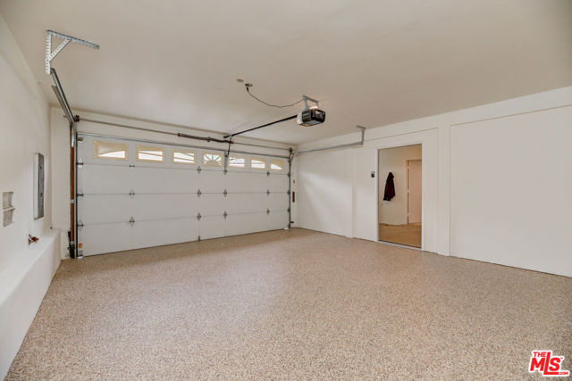 2 car garage with epoxy flooring & direct entry!