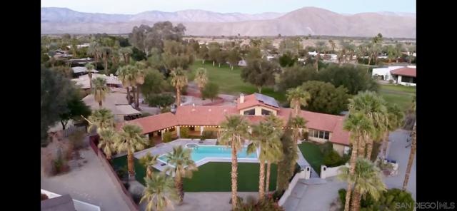 Awesome views looking out both the front through-house view and backyards to the De Anza Country Club Golf Course & all around to the beautiful desert landscape that circles the area and gives way to spectacular mountains. Country Club is just steps away!