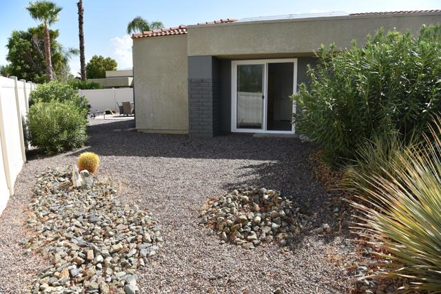 Back yard toward Bedroom