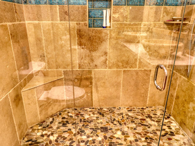 Low Step in Shower