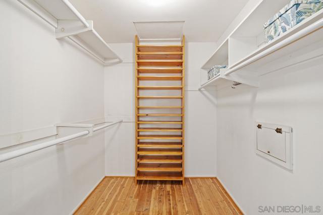 Primary Bedroom walk-in closet