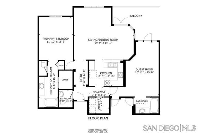 650 Columbia St, San Diego, California 92101, 2 Bedrooms Bedrooms, ,2 BathroomsBathrooms,Condominium,For Sale,Columbia St,250019285SD