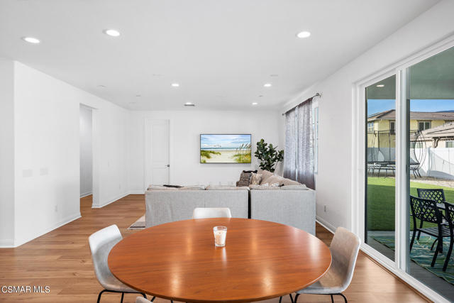 Kitchen Opens to the Family Room