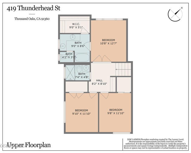 Floorplan- Upstairs