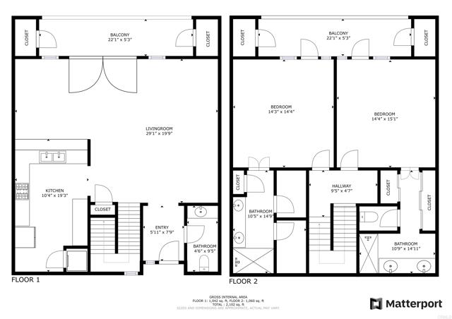 Detail Gallery Image 49 of 49 For 301 W G St #119,  San Diego,  CA 92101 - 2 Beds | 2/1 Baths