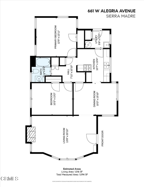 Detail Gallery Image 43 of 43 For 661 W Alegria Ave, Sierra Madre,  CA 91024 - 2 Beds | 1 Baths