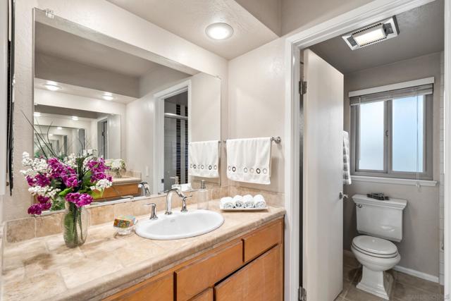 Master bathroom vanity