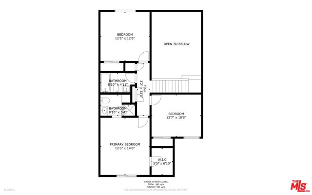 2nd Level Floor Plan