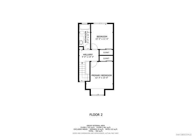Image 15 of 19 For 8144 Lemon Grove Way  B