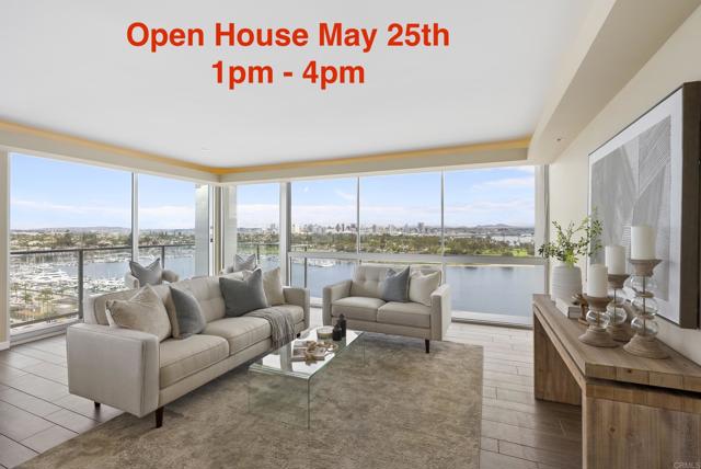 Detail Gallery Image 1 of 36 For 1810 Avenida Del Mundo #1504,  Coronado,  CA 92118 - 2 Beds | 2 Baths