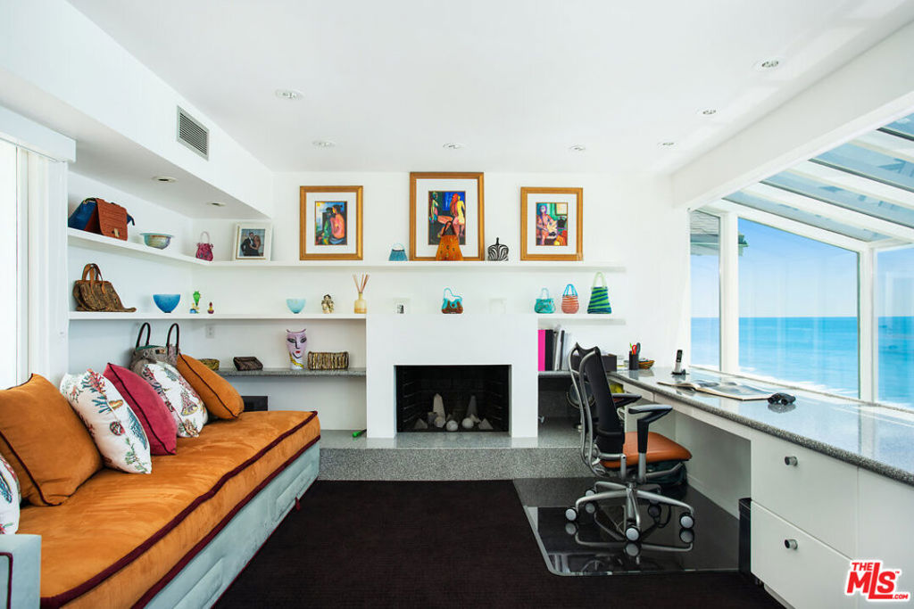 Office with a View - in Master Bedroom