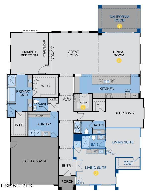 Single Story with Guest Suite