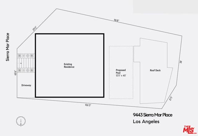 9443 Sierra Mar Place, Los Angeles, California 90069, 3 Bedrooms Bedrooms, ,3 BathroomsBathrooms,Single Family Residence,For Sale,Sierra Mar,23317019