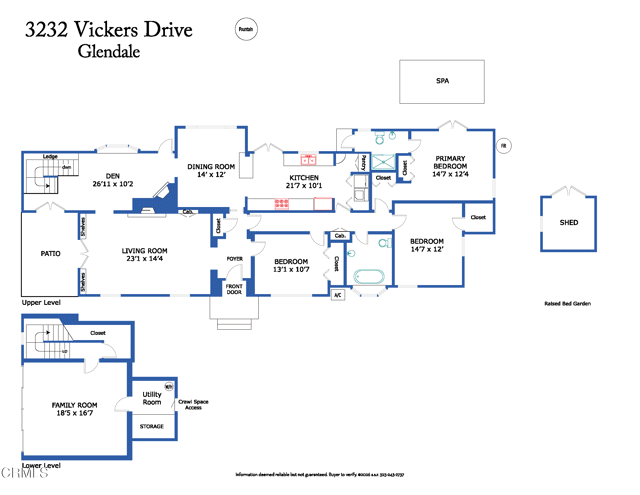 Detail Gallery Image 74 of 74 For 3232 Vickers Dr, Glendale,  CA 91208 - 3 Beds | 2 Baths