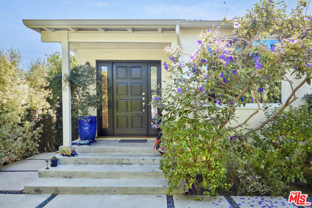 846 Commonwealth Avenue Venice, California Nestled on a tranquil cul de sac, this meticulously maintained property is a hidden, energy efficient gem just steps away from an array of amenities and nearby attractions. Privacy is paramount here, with the property thoughtfully walled and gated, creating a secluded sanctuary that offers a slice of paradise within this bustling beach community. The interiors have been thoughtfully designed with a keen eye for detail, featuring selected materials that exude elegance. High-end marble, blue glass tile, and custom cabinetry harmoniously blend with maple-engineered flooring to create a sophisticated yet inviting atmosphere. Natural light streams in through skylights, enhancing the modern ambiance that's seamlessly integrated in the updated kitchen. The bright and open floor plan effortlessly connects to a spacious deck, facilitating both indoor and outdoor entertainment. There are two bright and airy bedrooms including the spacious primary en suite with access to the outdoor deck. A private, gated alley grants access to the finished garage located at the rear of the property. This garage has been meticulously finished with lights, plugs, and cable/computer outlets and presents the possibility of serving as a versatile bonus space for your creative endeavors or storage needs. Outside, the lush, but drought-resistant landscaping envelops the property with custom concrete pavers, a serene water feature, and drip irrigation system, transforming the exterior into a visual masterpiece. This meticulously designed outdoor space provides an oasis of calm, where you can unwind and bask in the beauty of your own private retreat. The property has been recently upgraded with owned solar panels, energy efficient heat pump/AC, heat pump water heater, Cafe induction range and LG WashTower. You'll find yourself conveniently located near the beach, Whole Foods, the Penmar Golf Course, and the vibrant shopping and dining scenes on Rose Avenue, Lincoln Boulevard, and Abbot Kinney.