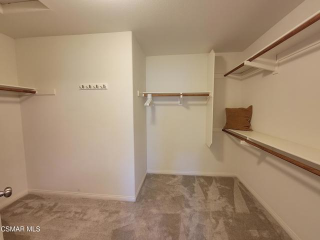 Primary closet